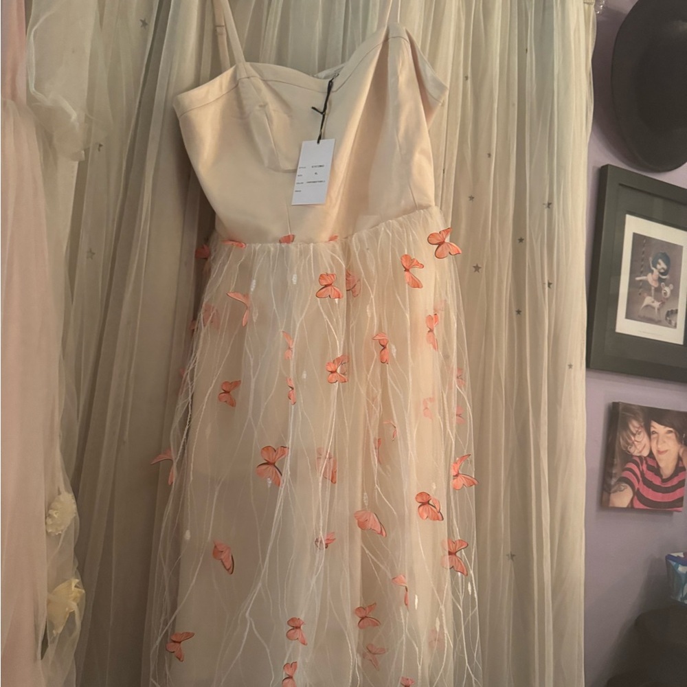 New with tags Unique Vintage butterfly Bertie Swing Dress - Picture 5 of 9